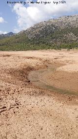 Pantano del Tranco. En sequa