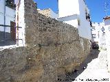 Calle Muralla. Muro de contencin