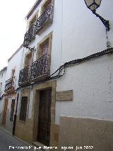 Restos de la Iglesia de San Miguel. Casa donde estn los restos