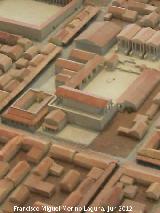 Baelo Claudia. Baslica. Maqueta