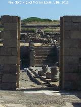 Baelo Claudia. Baslica. Puerta Este al Foro