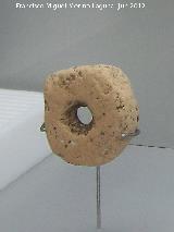 Baelo Claudia. Fbricas de Salazn. Pesa de red de cermica. Siglos I-II d.C. Museo de Baelo Claudia
