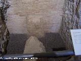 Teatro Romano de Cartagena. Cimentacin del cierre del gradero