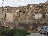 Cerro del Molinete. Muro de aterrazamiento romano