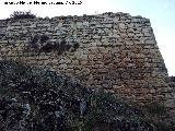 Castillo de Abrehuy. Lateral norte del segundo bastin