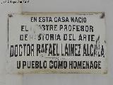 Casa del Doctor Rafael Lainez Alcal