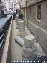 Columnata romana de la Morera Baja. 