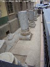 Columnata romana de la Morera Baja. 