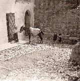 Calle La Iglesia. Foto antigua