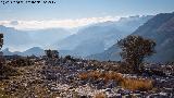 Cerro de los Morteros. Lapiaz