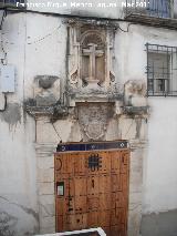 Portada del Hospital de la Vera Cruz. 