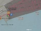 Playa del Tamarit. Mapa