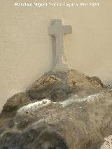 Cruz del Castillo. En el Graffiti del Bel�n en la Calle Garc�a Morente