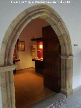 Arco apuntado. Casa Mudejar - beda