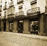 Calle lamos. Foto antigua