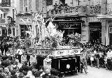 Calle Bernab Soriano. Entrada de Jess en Jerusaln 1963