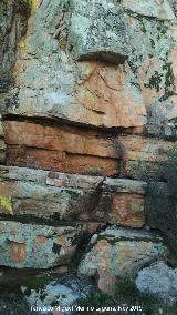 Pinturas rupestres del Arroyo de Martn Prez II. Abrigo