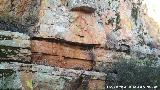 Pinturas rupestres del Arroyo de Martn Prez II. Abrigo