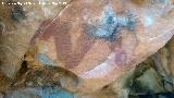 Pinturas rupestres del Cimbarrillo de Mara Antonia II. W