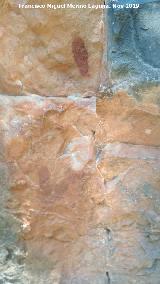 Pinturas rupestres del Cimbarrillo de Mara Antonia II. Parte baja