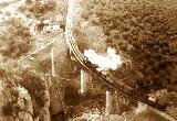 Puente de Hierro de Zuheros. Foto antigua