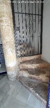Escalera de caracol. Iglesia de la Encarnaci�n - Olvera