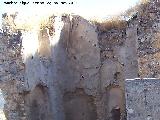 Castillo de La Guardia. Iglesia de Santa Mara. Arranque de los nervios de la cpula del bside