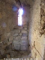 Castillo de La Guardia. Torren del Alczar Sureste. Saetera