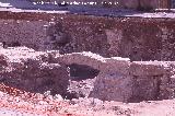 Excavacin arqueolgica de la Escuela de Enfermera . 