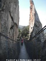 Puente Colgante de Zuheros. 