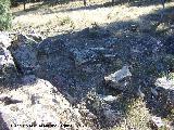 Loma de Torre Alver. Mesa y sillas de piedra