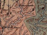 Ro Guarrizas. Mapa 1901