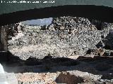 Muralla de Almucar. Junto a la fbrica de salazn fenicia