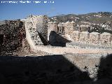 Castillo de San Miguel. Murallas Norte. 
