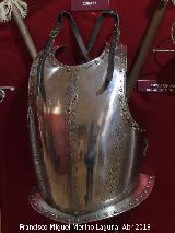 Coraza del Siglo XVI. Exposicin en el Palacio Episcopal de Salamanca