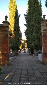 Cementerio de Baeza. Cruz del Cementerio