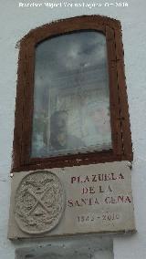 Plazuela de la Santa Cena. 