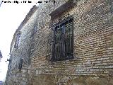 Casa de Los Gallego. Parte de ladrillo macizo visto
