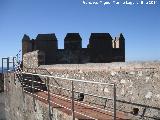 Castillo de Salobrea. Torre del Homenaje. Adarve para llegar a la azotea