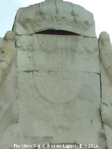 Fuente de Fernando VI. Escudo de Fernando VI