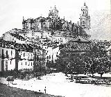 Plaza de la Constitución. 1883 foto realizada por Don Genaro Jiménez