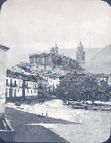 Plaza de la Constitución. 1883 foto realizada por Don Genaro Jiménez