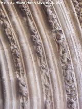 Convento de la Coronada. Actual portada de la Iglesia de Santa María de Linares