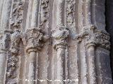 Convento de la Coronada. Actual portada de la Iglesia de Santa María de Linares