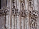 Convento de la Coronada. Actual portada de la Iglesia de Santa María de Linares