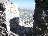 Castillo de Hútar. Almenas