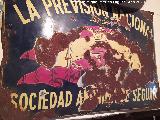 Casa Museo de Manuel Jódar. Antigua placa de seguros