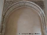 Palacio de Dar Al-Horra. Arco de yesería
