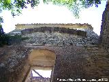 Ermita-Hospedería Madre de Dios del Campo. Arranque de tejado
