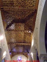 Colegiata de Santa María de los Reales Alcázares. Interior. Artesonado